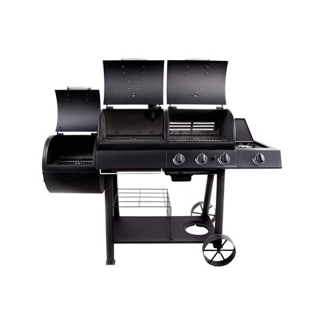 Oklahoma Joe's 'Longhorn Combo' Charcoal/Gas Smoker & Grill - Bunnings ...