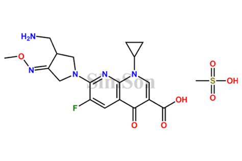 Gemifloxacin Mesylate | CAS No- 210353-53-0 | Simson Pharma Limited