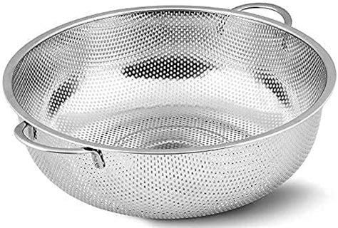 FYCAN Stainless Steel Colander or Strainer with Handle Filter Basket ...