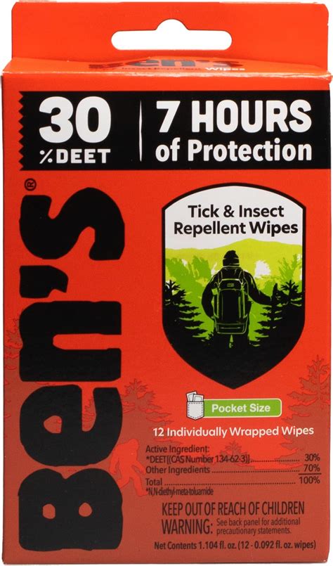 Amazon.com: Ben's 30 Deet Mosquito Tick Insect & Bug Repellent Field ...