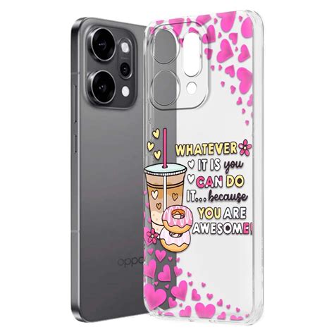 Fashionury Silicone Designer Printed Back Case Cover for Oppo Reno14 ...