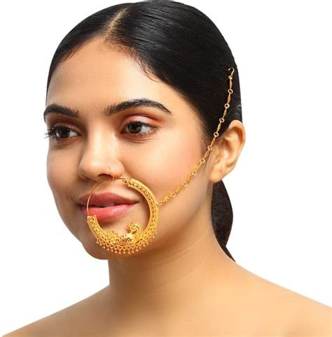 Gold Nathiya - Buy Gold Nath Design Online at Best Prices In India ...