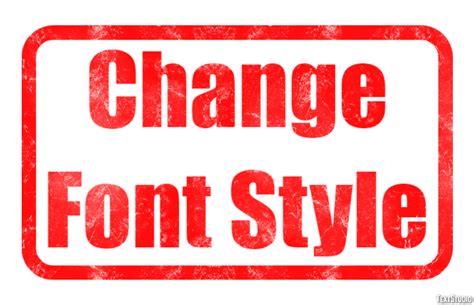 Image result for Change Font Style