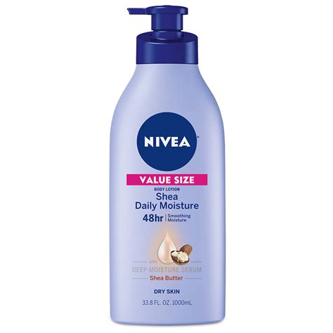 Buy NIVEA Shea Nourish Body Lotion, Dry Skin Lotion with Shea Butter ...