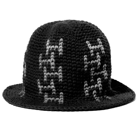 CHAIN LINK KNIT HAT (Black) – Capsul
