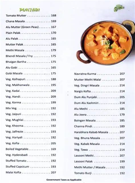 Menu at Classic pure veg Andheri East, Mumbai, Kranthi Cottage