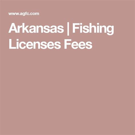 Arkansas | Fishing Licenses Fees | Fishing for beginners, Fish, Arkansas