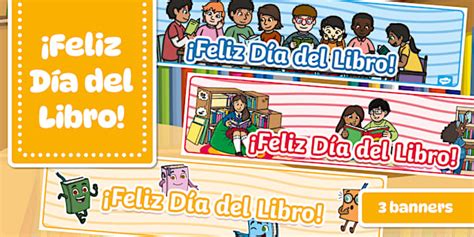 Pancartas por el Día del Libro | Twinkl