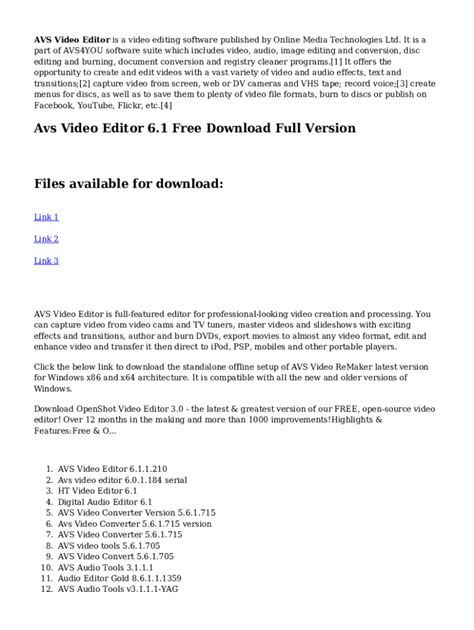 Image result for AVS Video Editor Easy Software