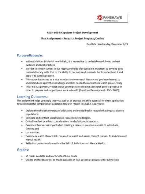 Image result for Class Assignment Proposal Outline