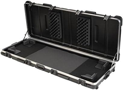 SKB ATA 88-Note Keyboard Case with Wheels, TSA Locking, Trigger Latch ...