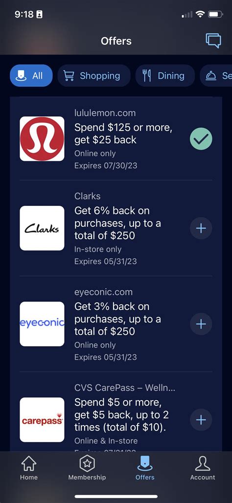 Heads up, if you have an Amex, you may have an offer for Lululemon ...
