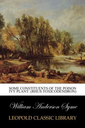 Some Constituents of the Poison Ivy Plant: (Rhus Toxicodendron ...