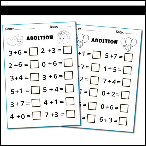 Image result for Prep Class Math Worksheet