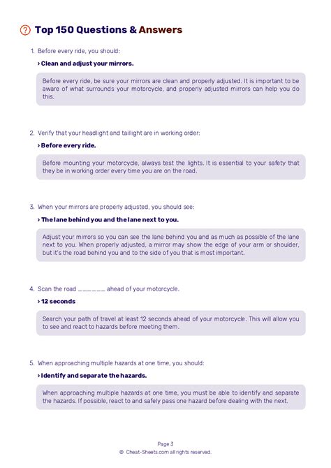 FREE Kansas Motorcycle Permit Test 10 - Real 2024 DMV Test Questions