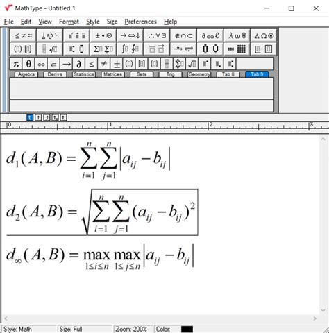 Descargar MathType 7.3 para PC Gratis