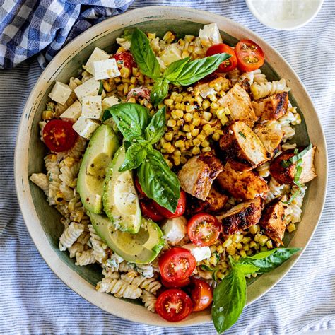 Gumbo | Creamy BBQ Chicken Pasta Salad