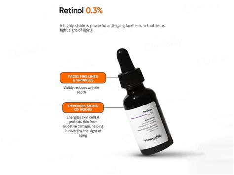 Buy Minimalist 0.3% Retinol Face Serum Online at Best Price | Clinikally