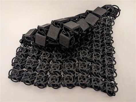 NASA Chainmail (3D Printed Fabric) by 3DJunk | Download free STL model ...