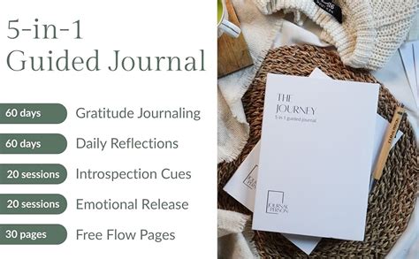 THE JOURNEY Luxe Edition - 2026 Gratitude Journaling with Pen, Daily ...