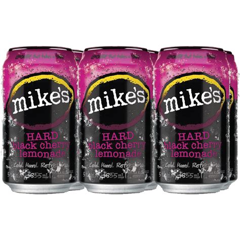 Mike's Hard Black Cherry Lemonade 6 Cans – BSW Liquor