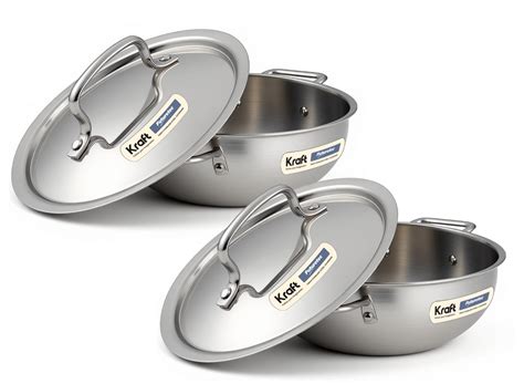 Buy Kraft- follow your imagination Futuretec Triply Stainless Steel ...