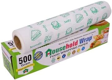 Buy Household Wrap1Kg Food Wrapping Paper Roll - Premium Non-Stick ...