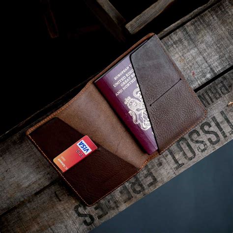 Leather Passport Holder