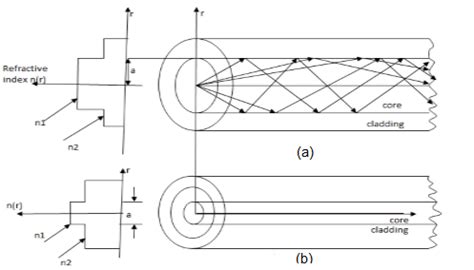 Image result for Step Index Fiber