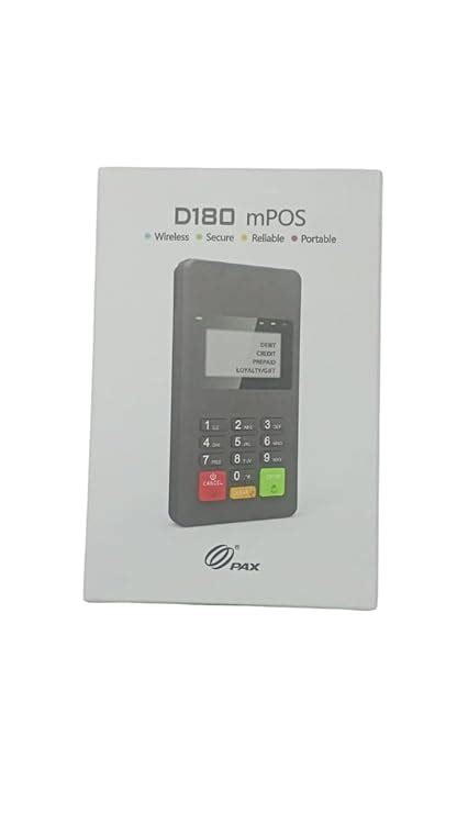 Pax D180 C++ Pinpad Micro ATM, Bank CSP Device : Amazon.in: Office Products