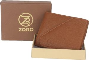 ZORO Men Casual Brown Artificial Leather Wallet TAN - Price in India ...