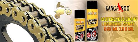 Kangaroo Chain Lubricant Spray (Pack of2) of 500ml each | Chain lube ...