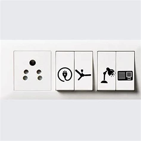 CVANU Transparent Switch ID Sticker Vinyl Labels 3-A4 Sheets for ...