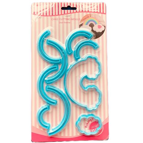 Rainbow And Cloud Cutter Set Plastic 9 Pc Set – Arife.Aesthetics