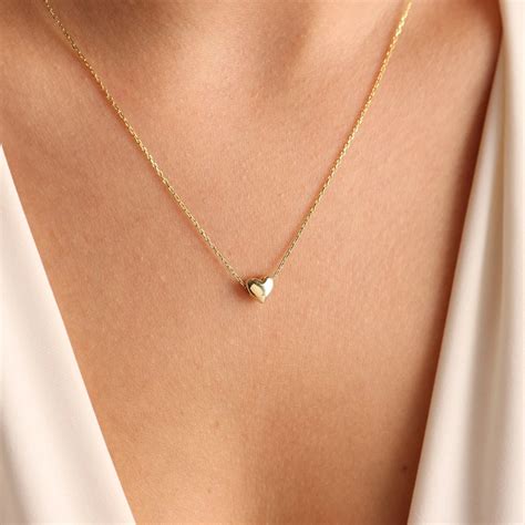 Tiny Heart Necklace – Glomo
