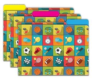 Nourish A4 Size Tab Folder - Set of 3 Folders - Model-81 : Amazon.in ...