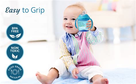 Buy LuvLap Hippo Spout Sipper for Infant/Toddler, 225ml, Anti-Spill ...