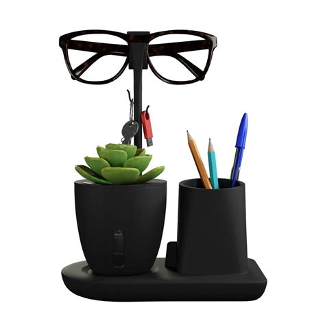 Desk Station - Multifunctional Pen Stand with Plant Pot – Everyday ...