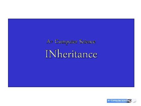 Image result for Inheritance Computer Science