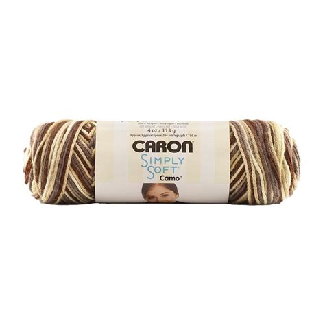 Caron Simply Soft Camo Yarn - Woodland Camo | Camo yarn, Caron simply soft, Yarn