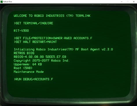 Fallout Desktop Terminal 的图像结果