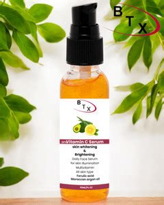BTX Original Vitamin C Serum with hyaluronic acid, Aloe Vera extract ...