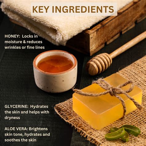 The Skin Moisturizer Honey Glycerin Soap for Nourished Skin