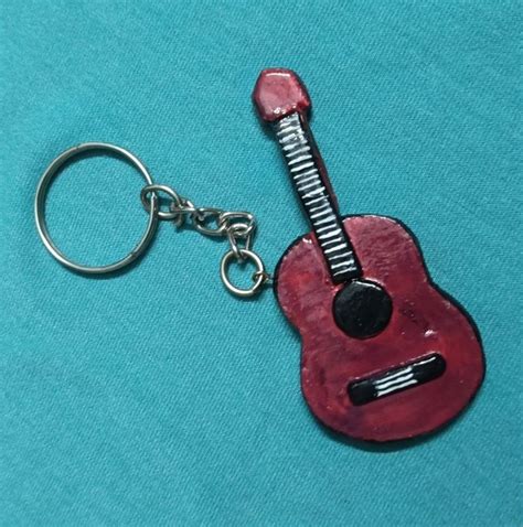 Buy Guitar keychain | Yellow Blooms