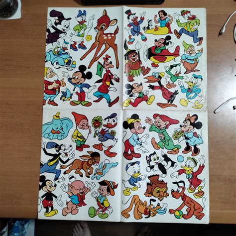 Jual POSTER KARTUN DISNEY JUMBO Kuno Jadul Kuno Langka 100% Original ...