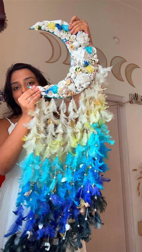 Van Gogh Moon Flora Dreamcatcher – The Bohemian Store