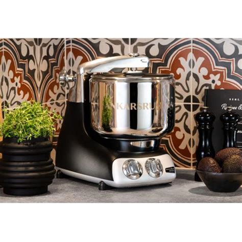 Ankarsrum AKM 6230 BD Kitchen Chef & Stand Mixer, 7 L, Black Diamond