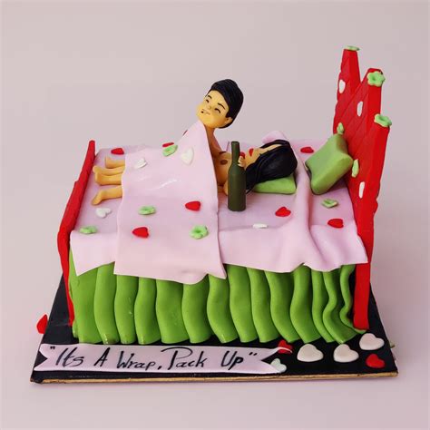 18+ Adult Theme Cake | Bachelor Party Cake | Funny Farewell Cake ...