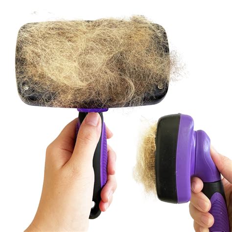 Pet Slicker Brush - Dog & Cat Brush for Shedding & Grooming - Dematting ...