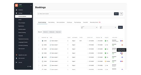 Image result for Hotel Management System Interface Design